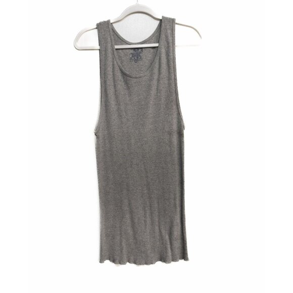 Fruit of the Loom Mens Gray Cotton Tank Top Scoop Neck Pullover Short Sleeve 3XL - Picture 1 of 7